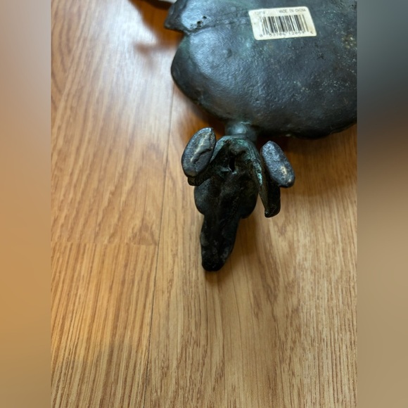 Vintage Brass Frog Planter - Picture 8 of 15